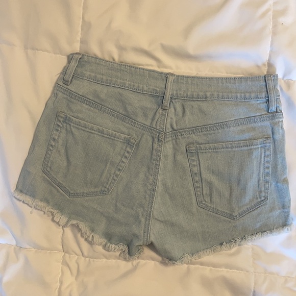 SOLD**High Rise Boho Cut-Offs - Picture 8 of 10